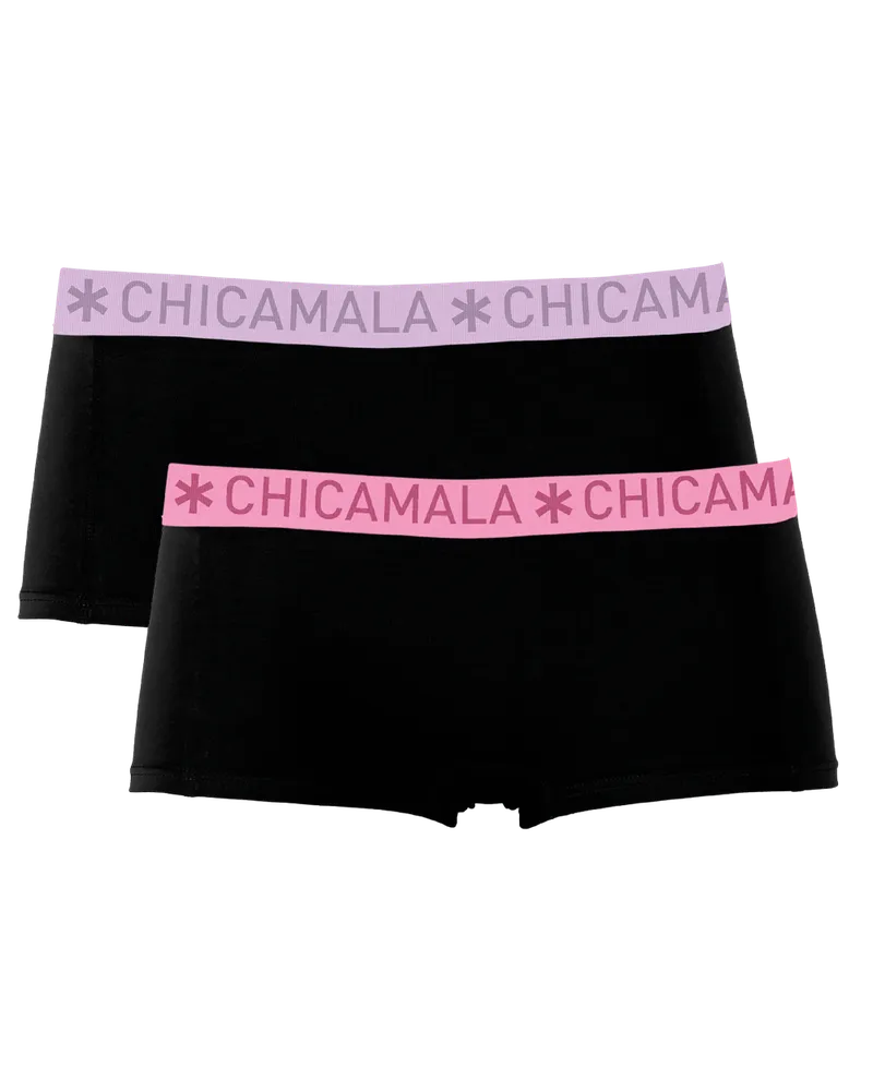 Muchachomalo Chicamala Boxershorts – 2er-Pack – Mädchenunterwäsche Mehrfarbig