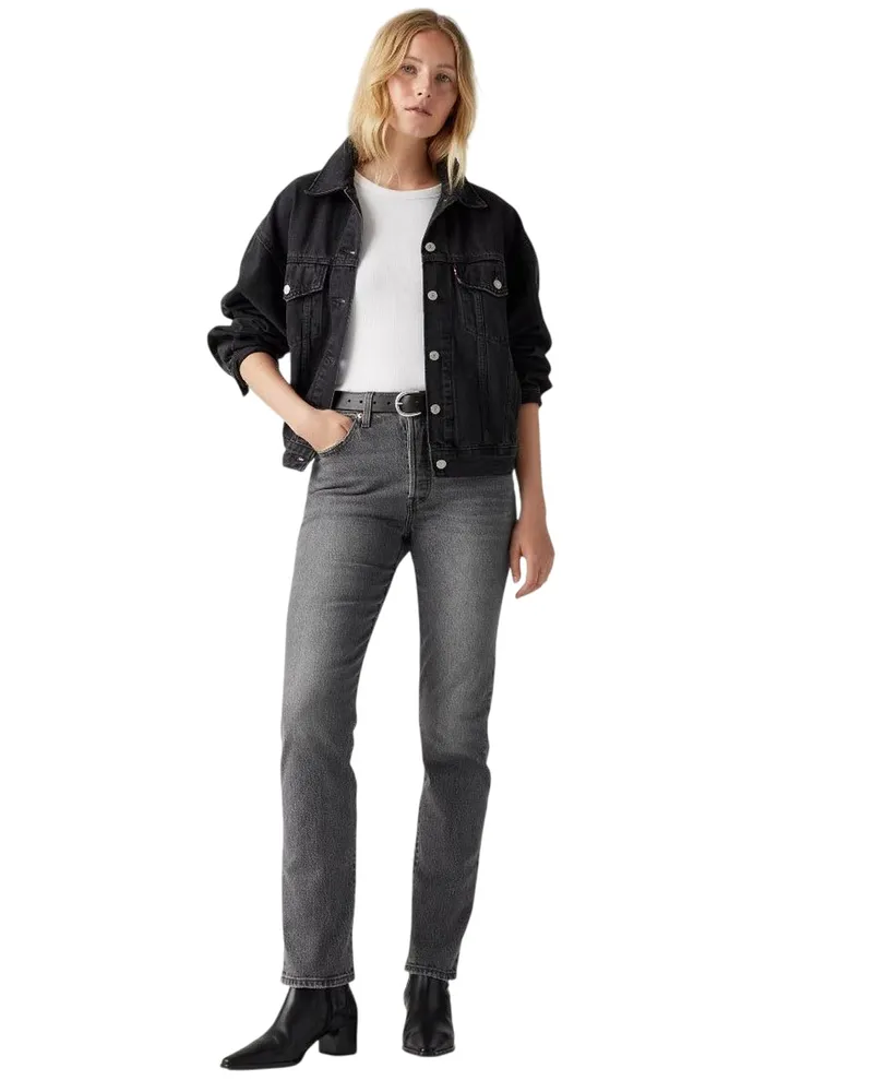 Levi's 501" Jeans für Damen (Swan Island Grau