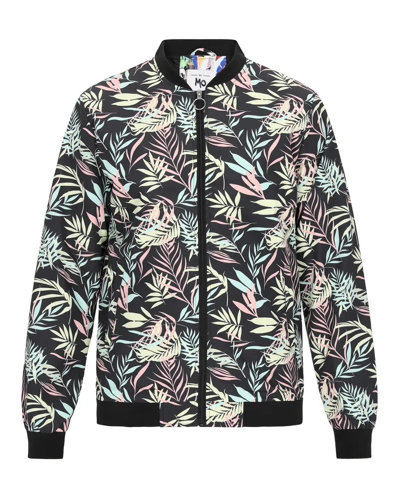 My Mo Jacke Männer schwarz mehrfarbig Schwarz