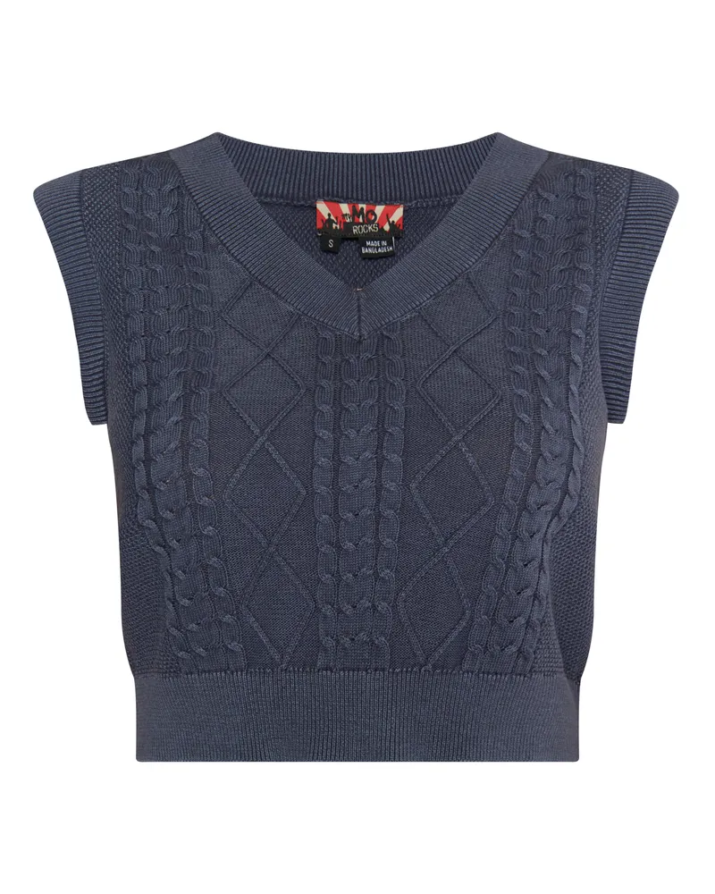 My Mo strickpullunder Damen Marine Marineblau
