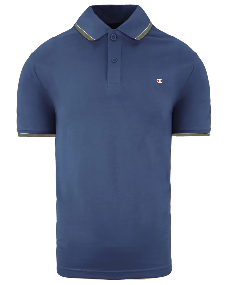 Champion Easy Fit Mens Navy Polo Shirt Marineblau