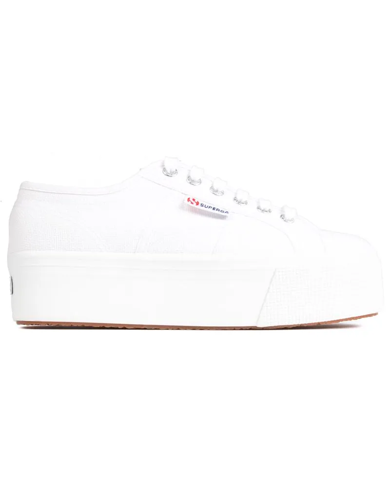 Superga 2790 Cotw Linea Up Down Baskets Weiß