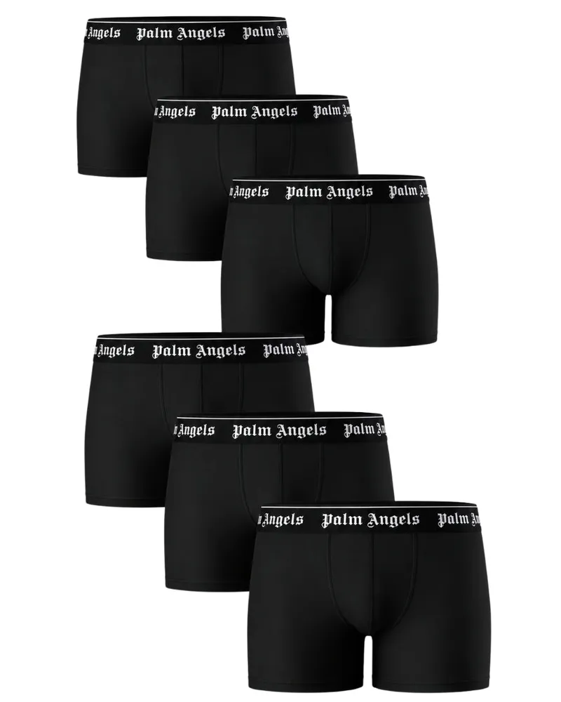 Palm Angels Boxershorts in Schwarz Mehrfachpack Schwarz