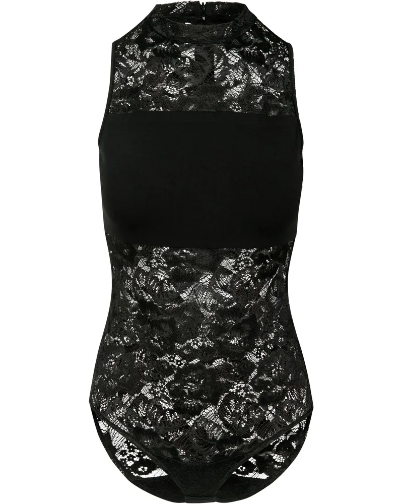 Urban Classics Bodysuit für Damen (Schwarz Schwarz