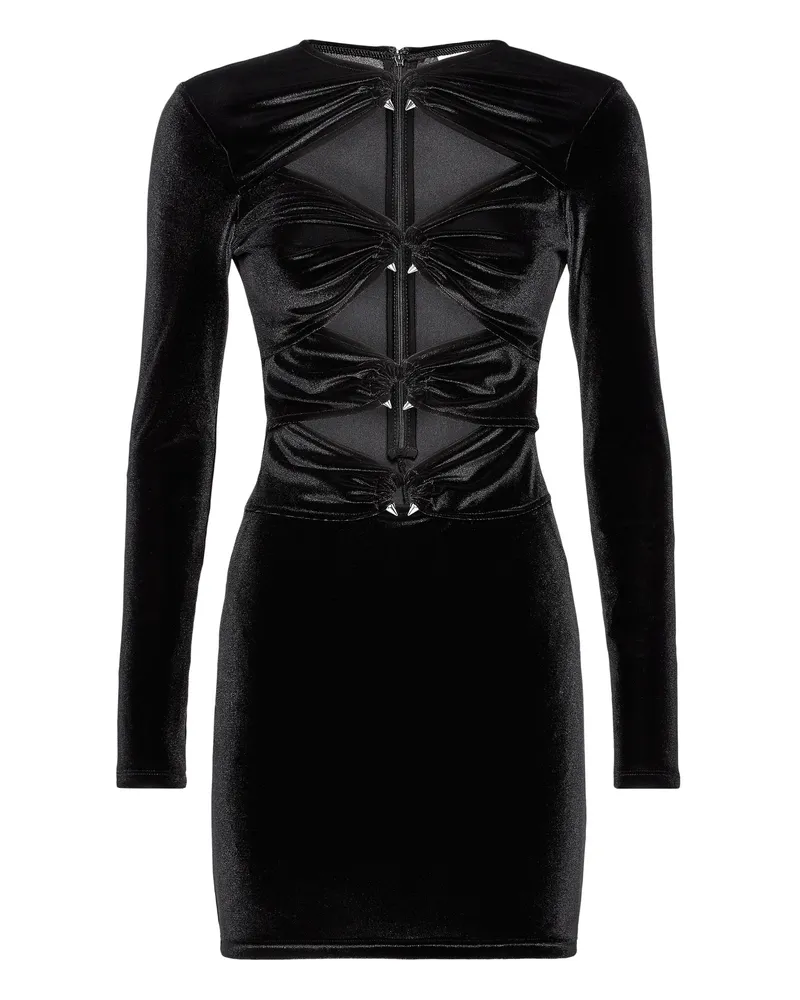 Philipp Plein Langes Kleid - Schwarz Schwarz