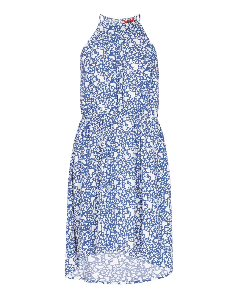 My Mo Kleid Frauen blau weiß Blau