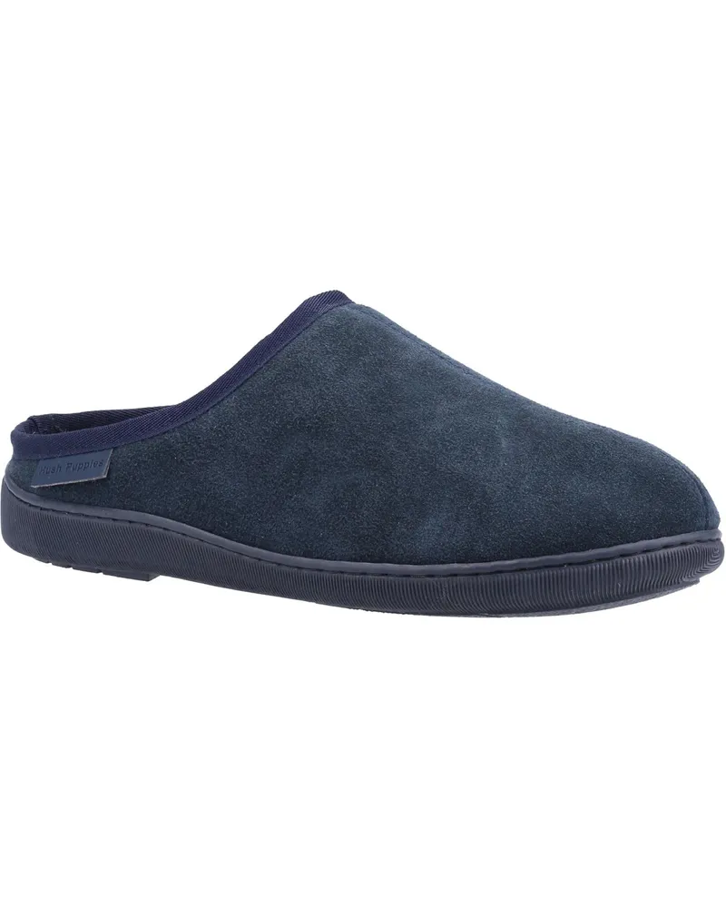 Hush Puppies Herren Ashton Wildleder Hausschuhe (Marine Marineblau