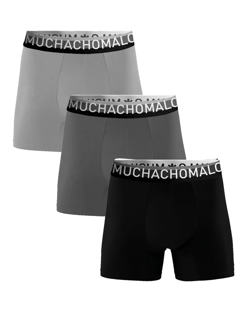 Muchachomalo Herren Boxer Shorts - 3er Pack - Herren Unterwäsche Mehrfarbig