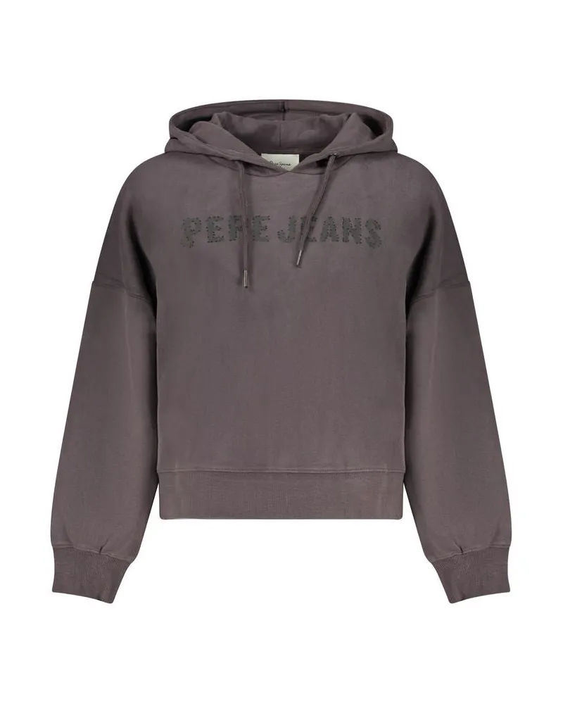 Pepe Jeans Baumwoll-Sweatshirt für Damen - Schwarz Schwarz