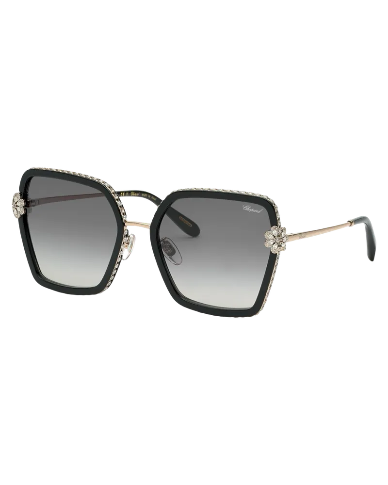 Chopard SCHG34S 0700 Sonnenbrille - Schwarz Schwarz