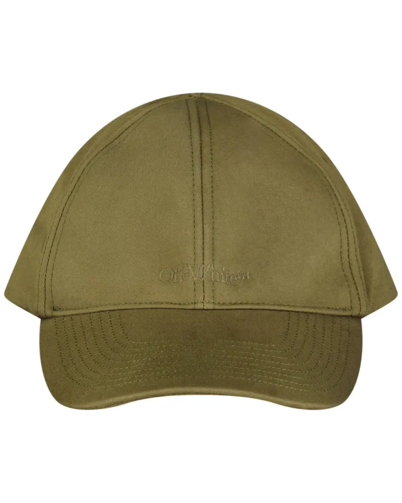 OFF-WHITE Monotone Logo Baseball Cap Grun Grün
