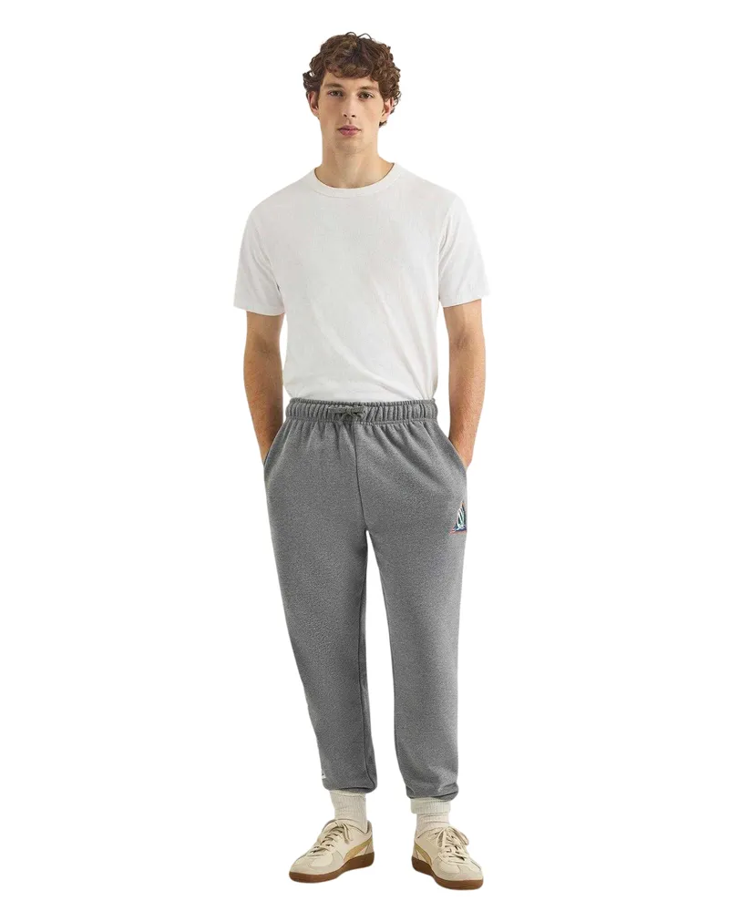 Nautica Staples" Jogginghosen für Herren (Grau meliert Grau