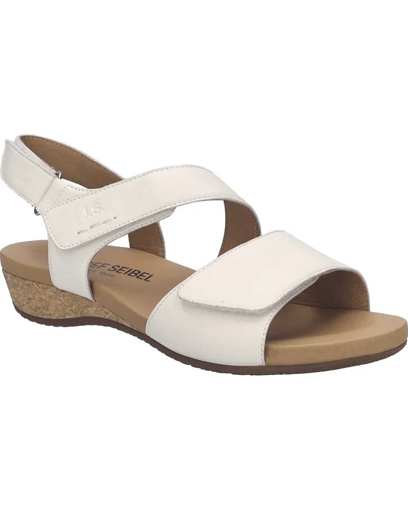 Josef Seibel Damen Sandale Fleur 01 in weiss Weiß