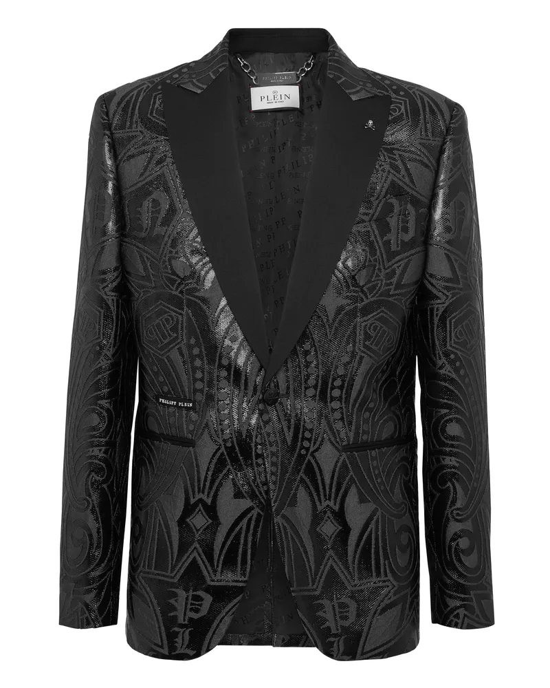 Philipp Plein Blazer Lord Fit Gothic Plein Schwarz
