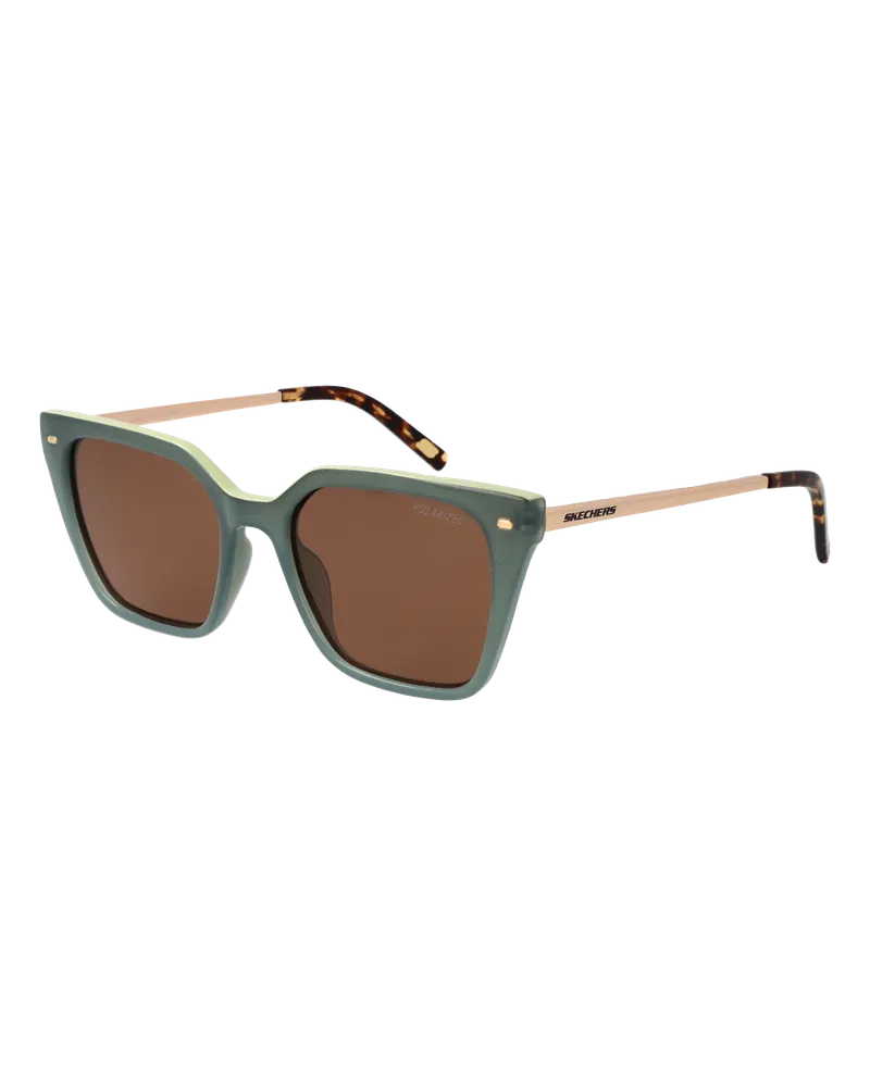 Skechers Sonnenbrillen SE6217 95H 52 Grün