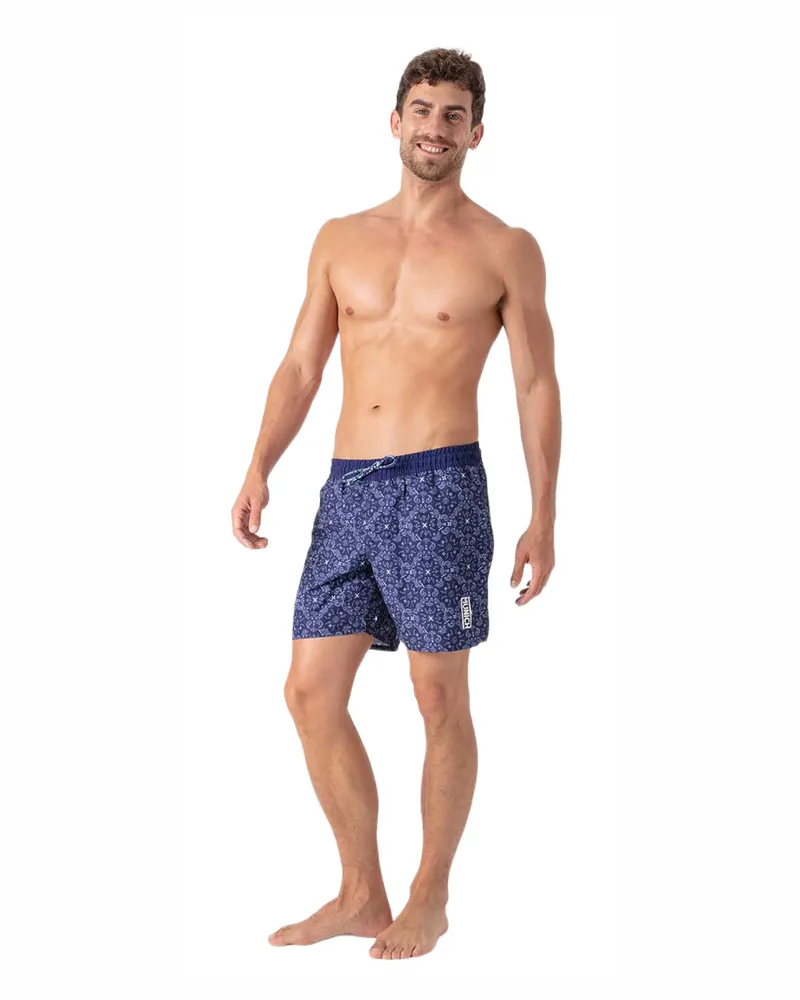 MUNICH Herren Badeshorts kurz MU20 Blau