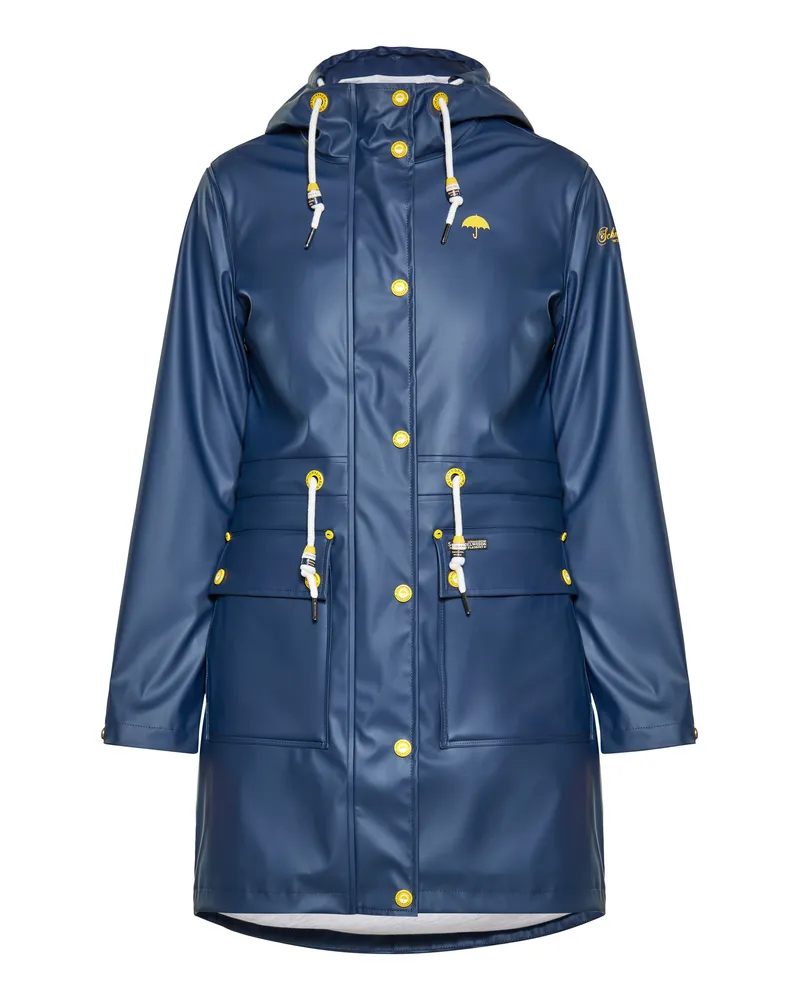 Schmuddelwedda Regenmantel Damen Marine Marineblau