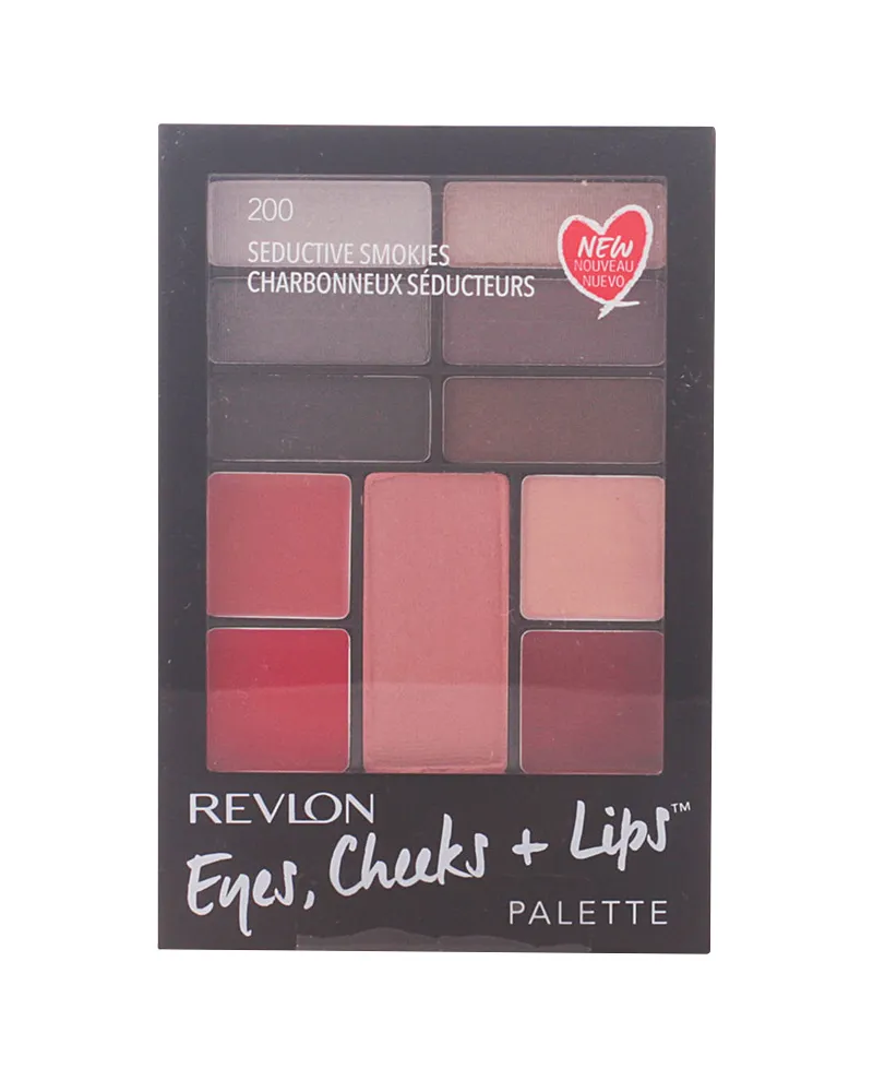 Revlon Palette Eyes, Cheeks + Lips #200-seductive Smokies 