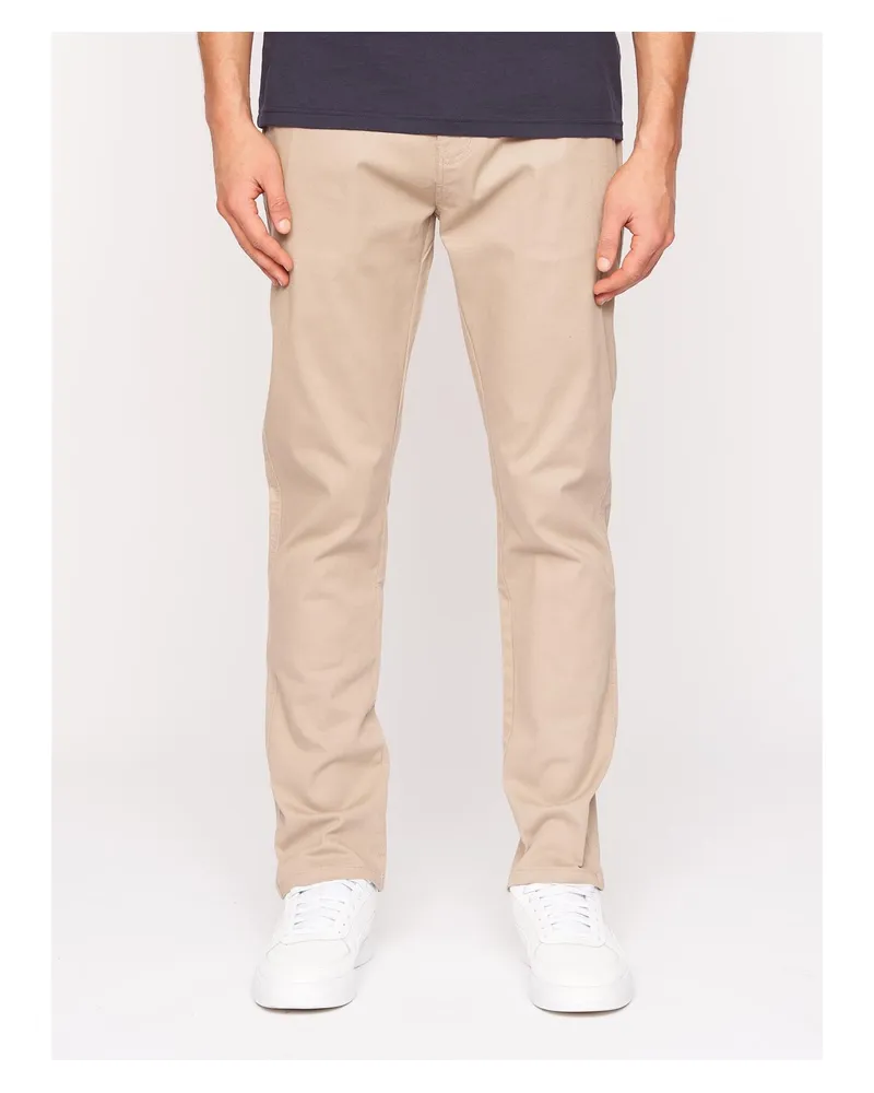 CrossHatch Roysden" Chino für Herren (Beige Beige