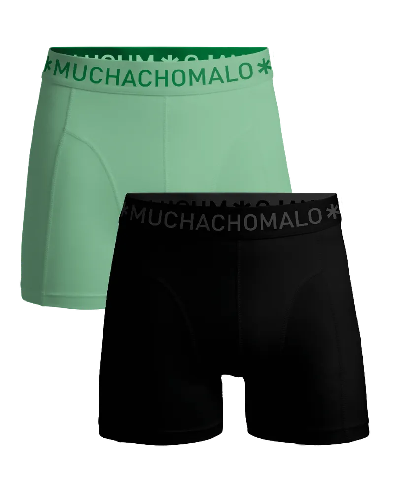 Muchachomalo Herren Boxershorts – 2er-Pack – Herren Unterhosen Mehrfarbig