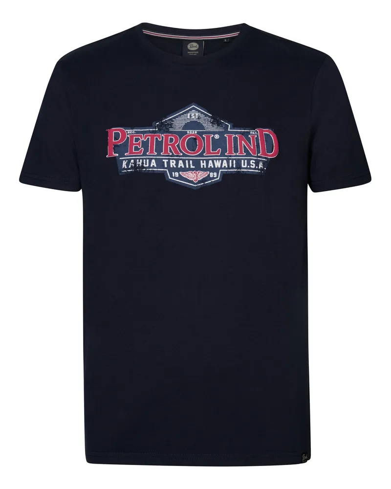 Petrol Industries T-Shirt - Blau Blau