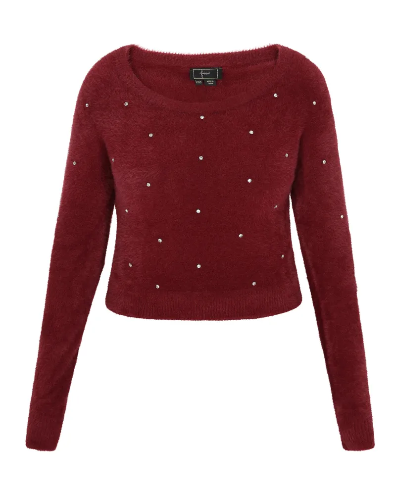 FAINA Pullover Frauen Burgund Bordeaux