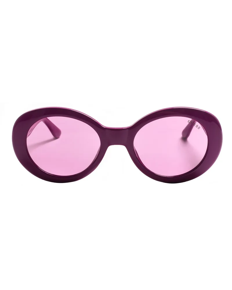 Guess Damen-Sonnenbrille aus Acetat mit ovaler Form GU7904 Violett