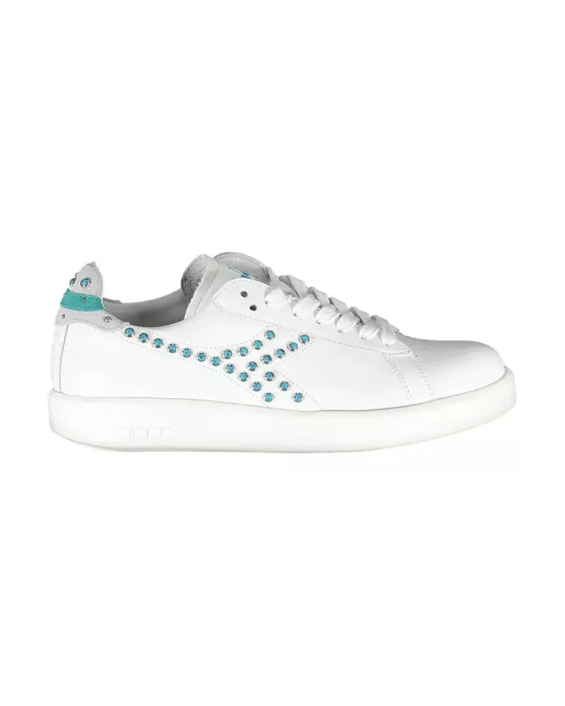 Diadora Game L Studs Leder Sneakers Weiß