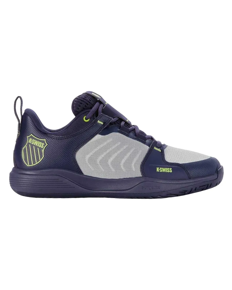 K-Swiss Ultrashot Team" Dreieck Tennisschuhe für Herren (Erbsengrün/Limone Marineblau