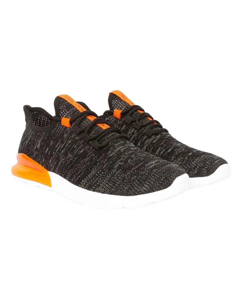 CrossHatch Herren Sneaker "Smitlay MVE" (Schwarz/Orange Schwarz