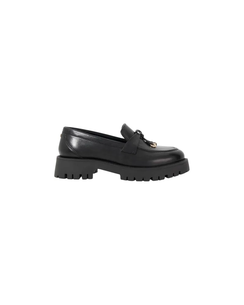 Dune Garretts" Halbschuhe für Damen, Leder (Schwarz Schwarz