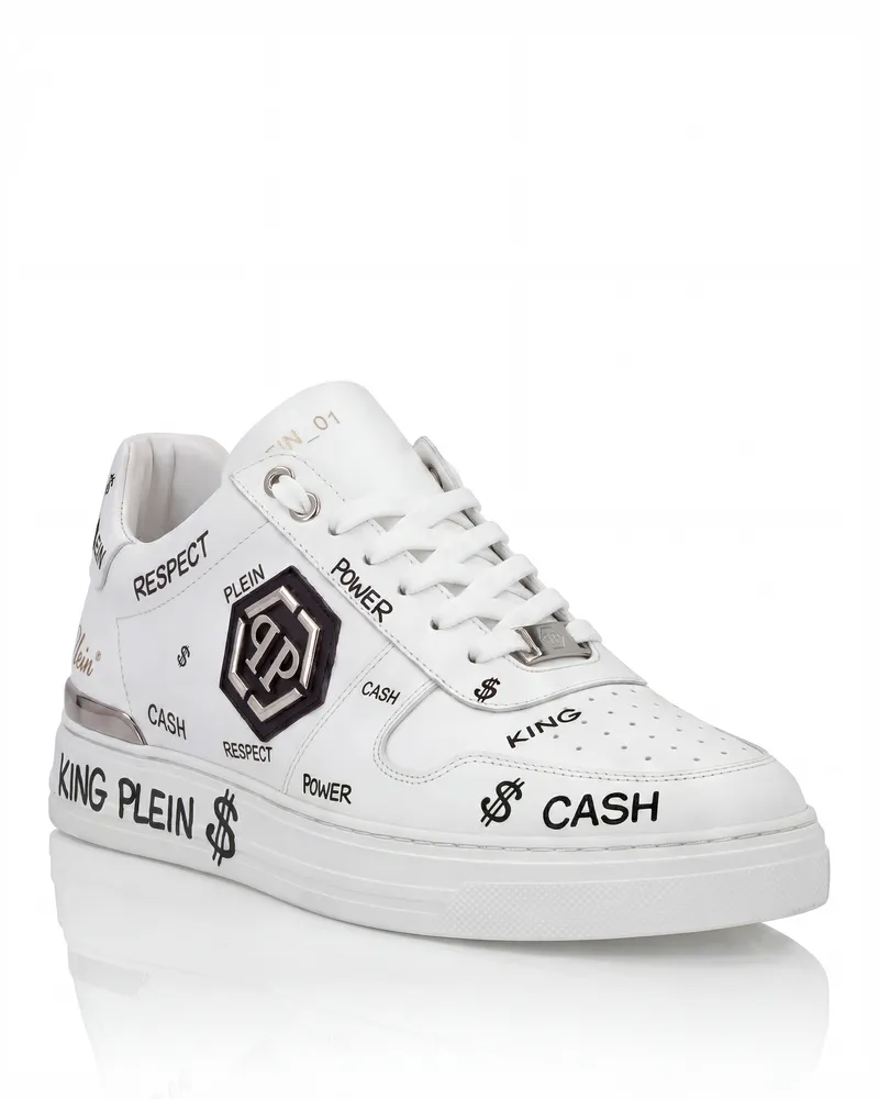 Philipp Plein Low-Top-Sneaker - Weiß Weiß