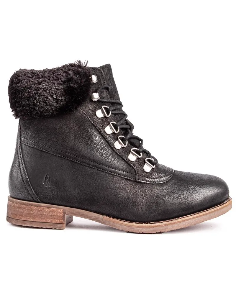 Hush Puppies Effie MEMORY FOAM Stiefel Womens Schwarz