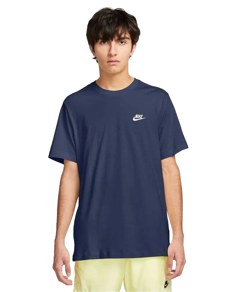 Nike Club" T-Shirt für Herren (Marine Marineblau