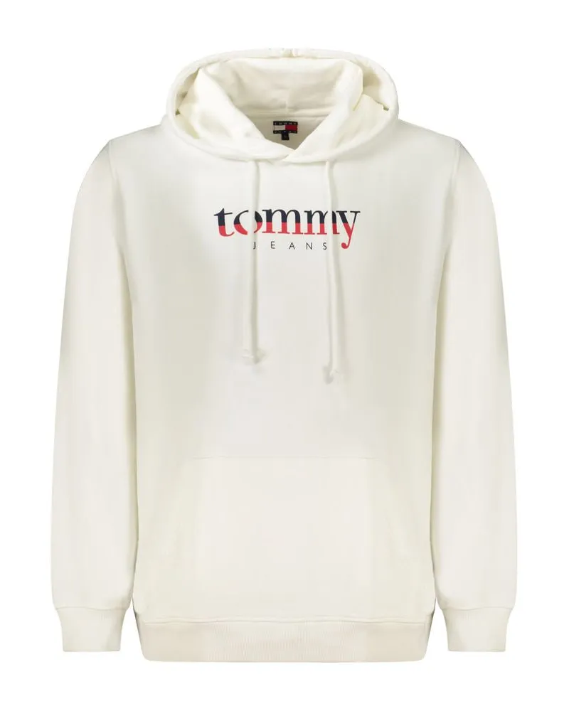 Tommy Hilfiger Weißes Baumwoll-Herren Sweatshirt Weiß