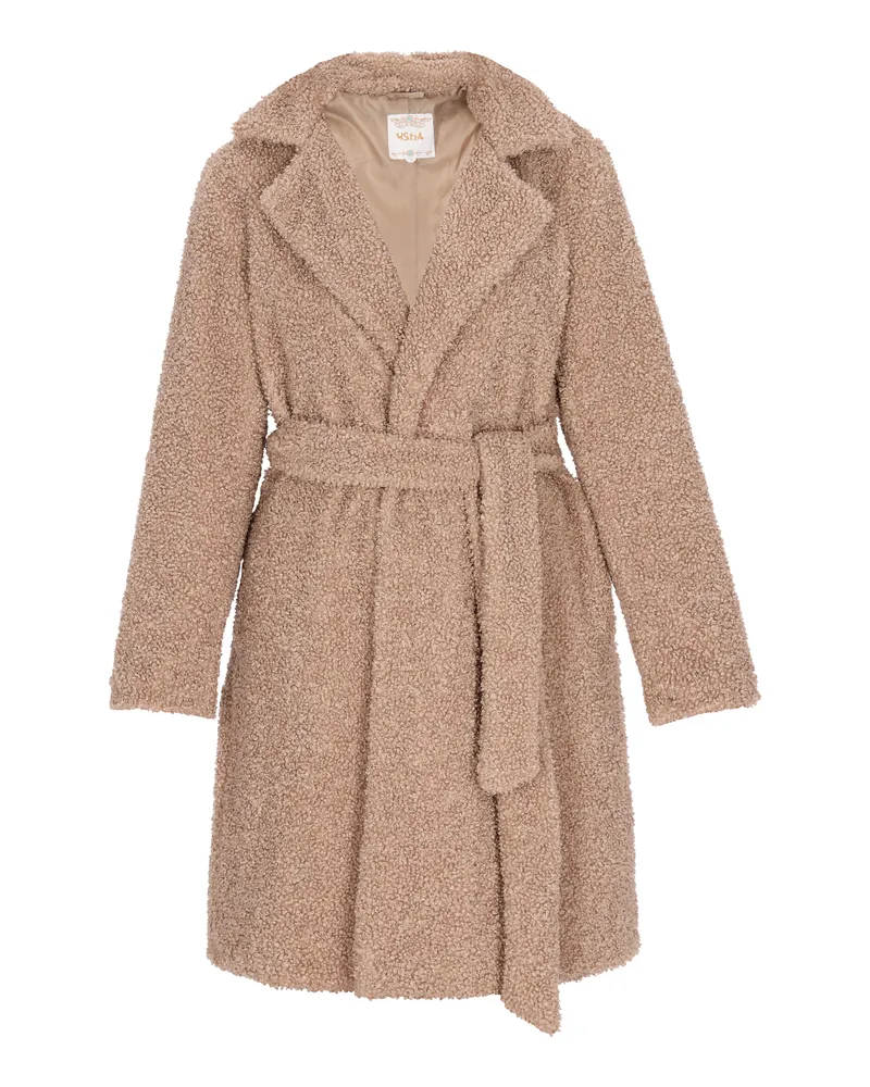 Usha Mantel Damen Taupe Beige