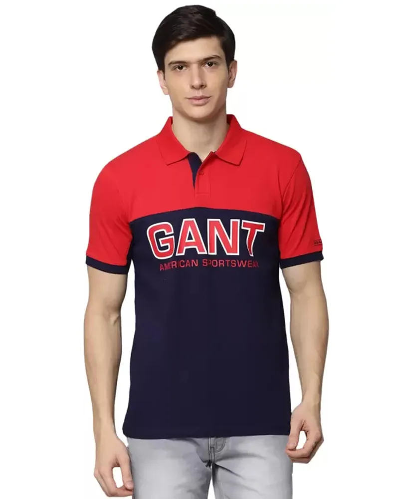 Gant Herren Sport Poloshirt Rot