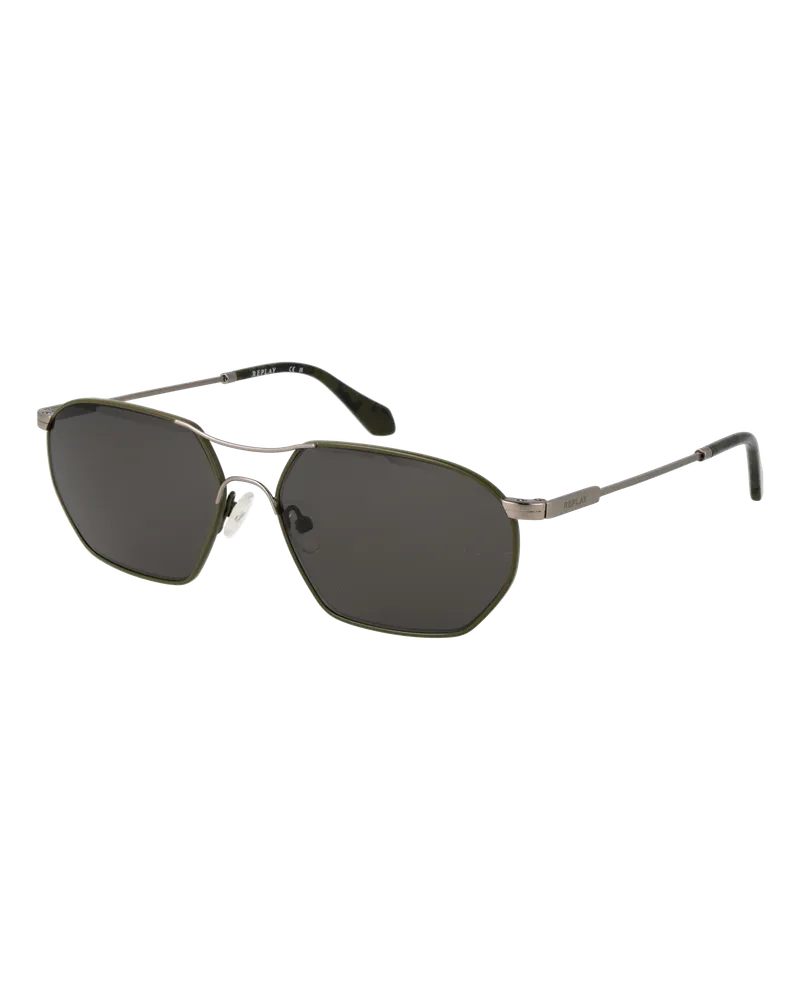 Replay Sonnenbrille RY269V 03S 58 Grün