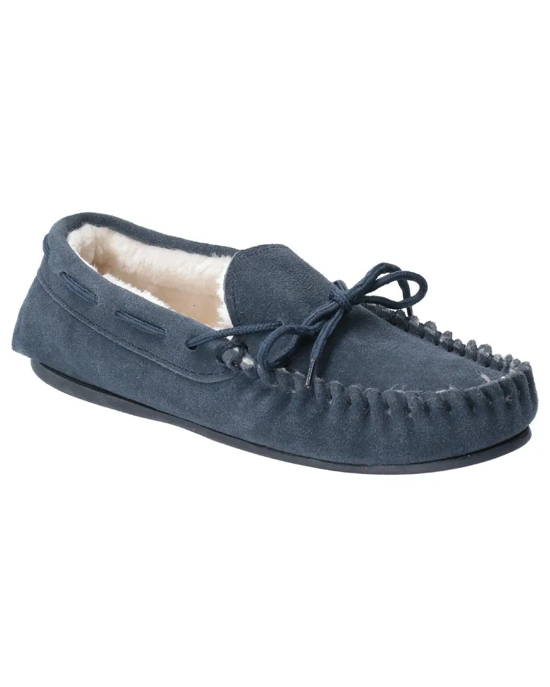 Hush Puppies Damen/Damen Allie Pantoffel aus Leder (Marine Marineblau
