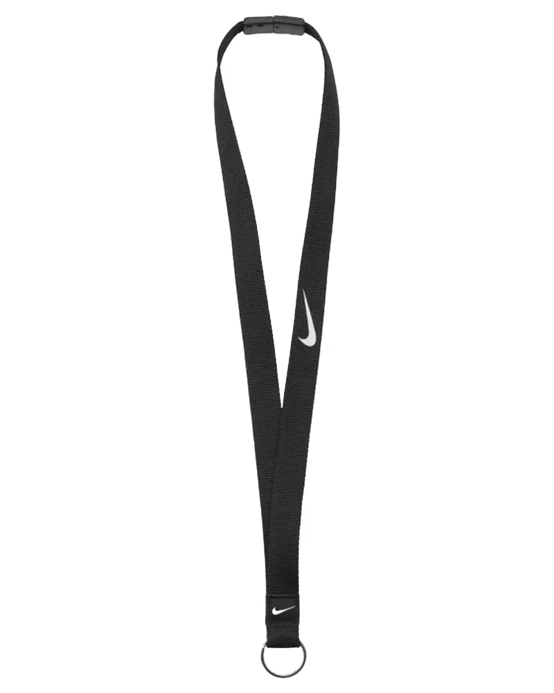 Nike Essential" Schlüsselband (Schwarz Schwarz