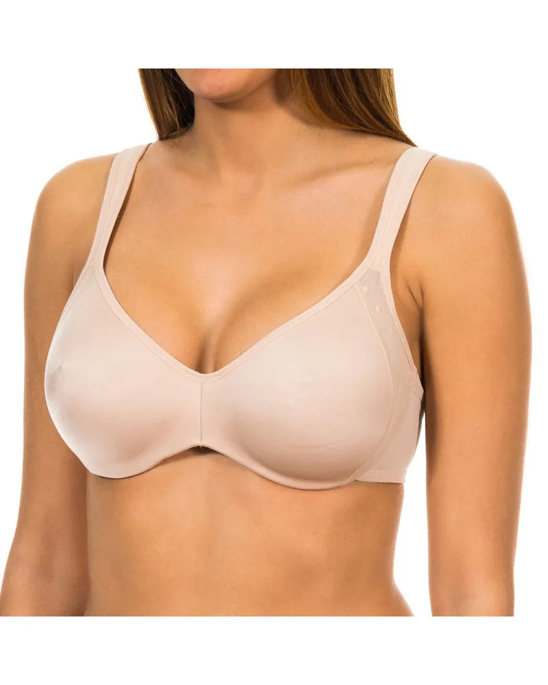 Playtex Damen P01P4 Ungepolsterter Soft-Cup-BH Beige