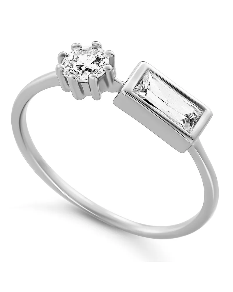 Orphelia Madelyn' Damen-Ring aus 925er Sterlingsilber – Silber ZR-7583 Silber