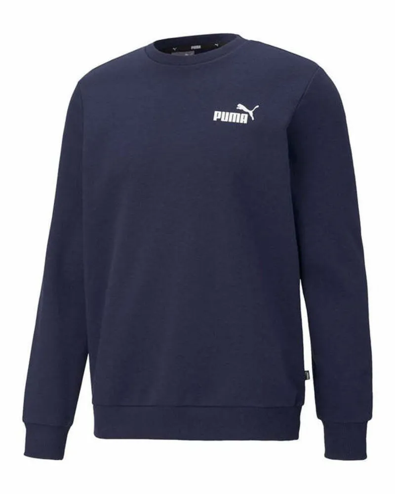 Puma ESS" Sweatshirt für Herren (Kurzmantel Marineblau