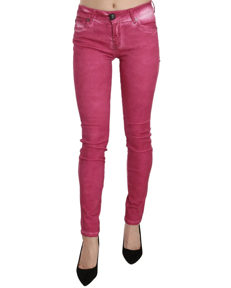 Plein Sud Dolce Gabbana Skinny Jeans Pink Fuchsia