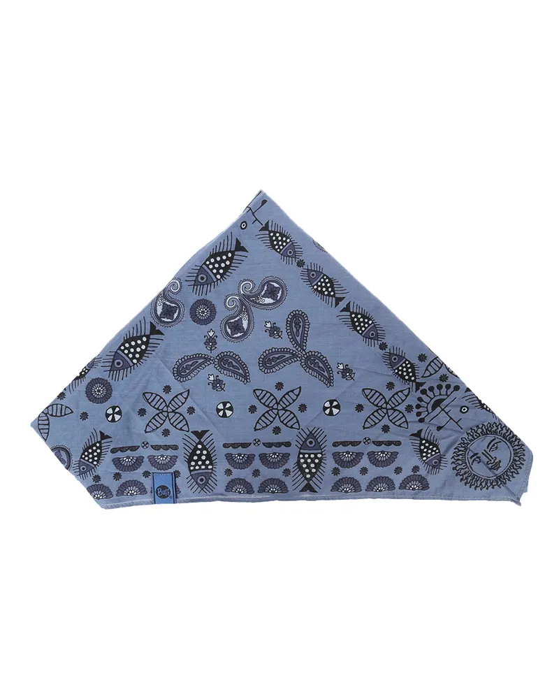 BUFF Leichtes und kompaktes nahtloses Bandana 28800 Unisex Blau