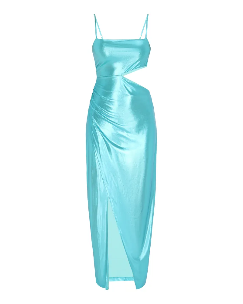 FAINA Kleid Frauen Aqua Türkis