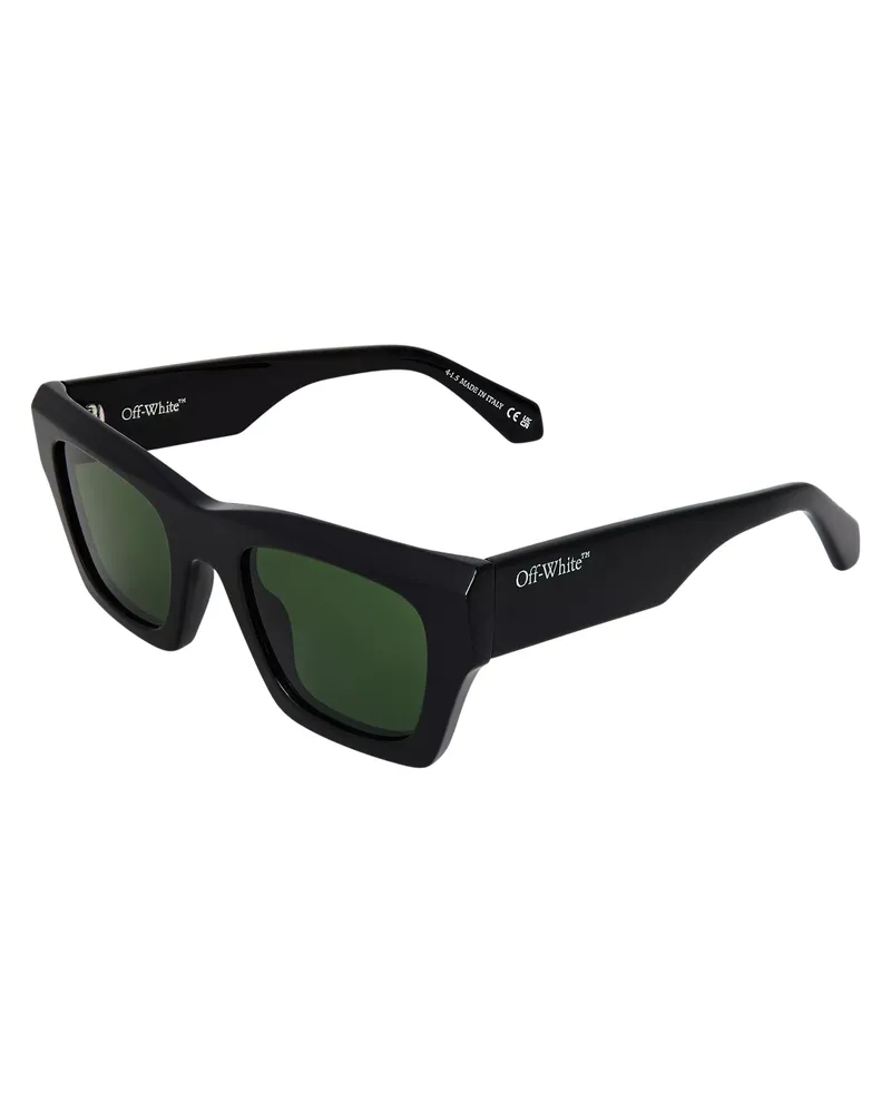 OFF-WHITE Off White - "Davie" Quadratischer Rahmen-Sonnenbrille für Damen (Grün Grün
