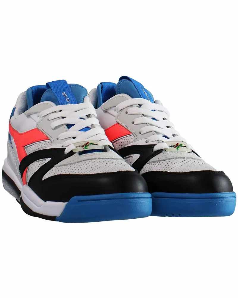 Diadora Duratech Elite Paura Herren-Sneaker in Weiß/Blau Mehrfarbig