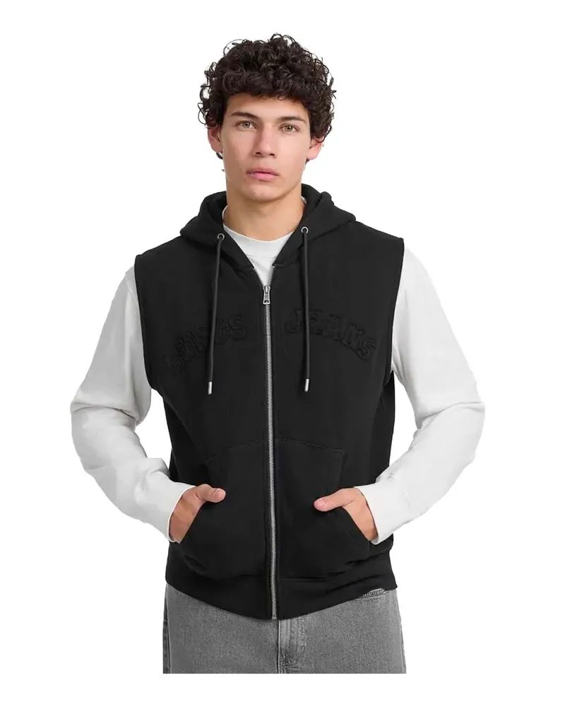 Guess Herren-Sweatshirt (Standardgröße Schwarz