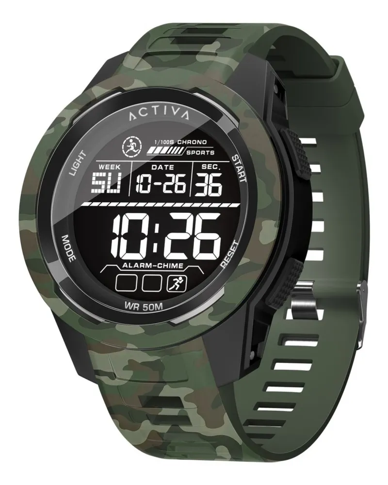 Invicta Activa x Invicta Digitaluhr ACW8105MC-001, Quarz, 45 mm - Grün Grün